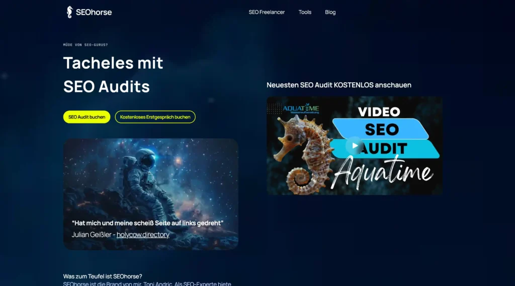 Website von SEOhorse